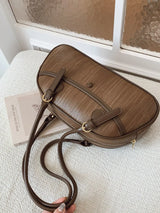 Vintage Buckle Shoulder Bag - Trendsi - Flyclothing LLC