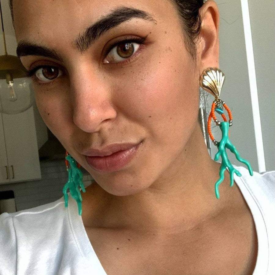 Ocean Coral Women Shell Earrings - My Store - Flyclothing LLC