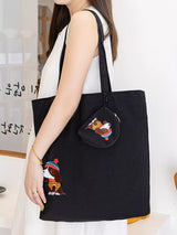 Cartoon Print Lightweight Handbag - Trendsi - Flyclothing LLC