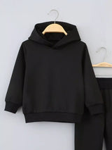Children's Long Sleeve Hoodie and Pants Set - Trendsi - Flyclothing LLC