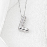 Copper Bubble Letter Pendant Necklace - Trendsi - Flyclothing LLC