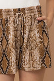 And The Why Wrinkle-free Stretchy Cooling Fabric Shorts - Trendsi