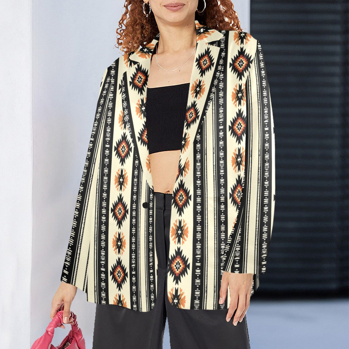 Baha Ranch Colores de Mexico Southwest Aztec Blazer - Baha Ranch Western Wear - Flyclothing LLC