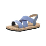 Open Toe Flats Sandals - Trendsi - Flyclothing LLC