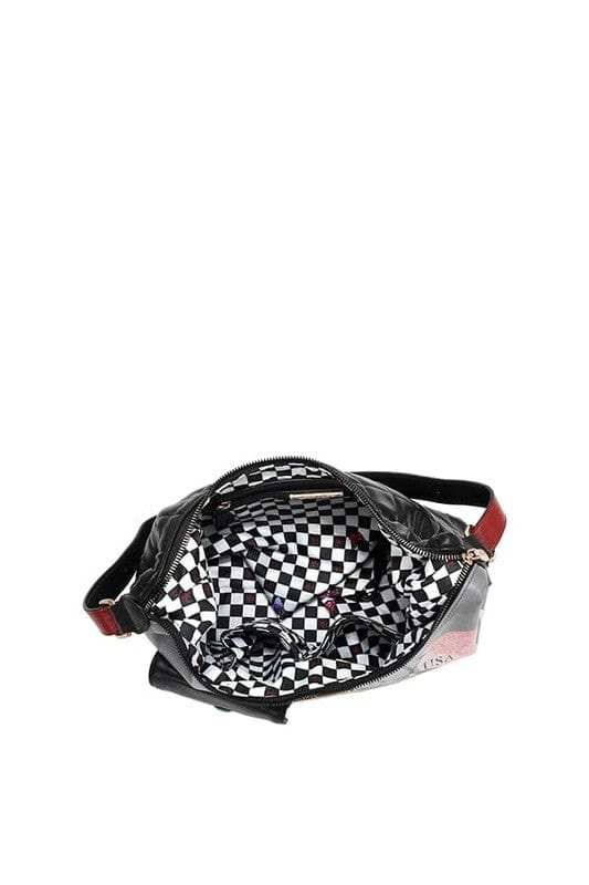 Nicole Lee USA Adjustable Strap Shoulder Bag - Trendsi - Flyclothing LLC