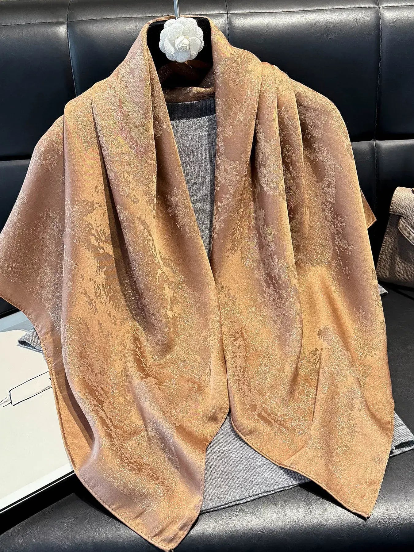 Lightweight Silk Scarf - Trendsi - Flyclothing LLC