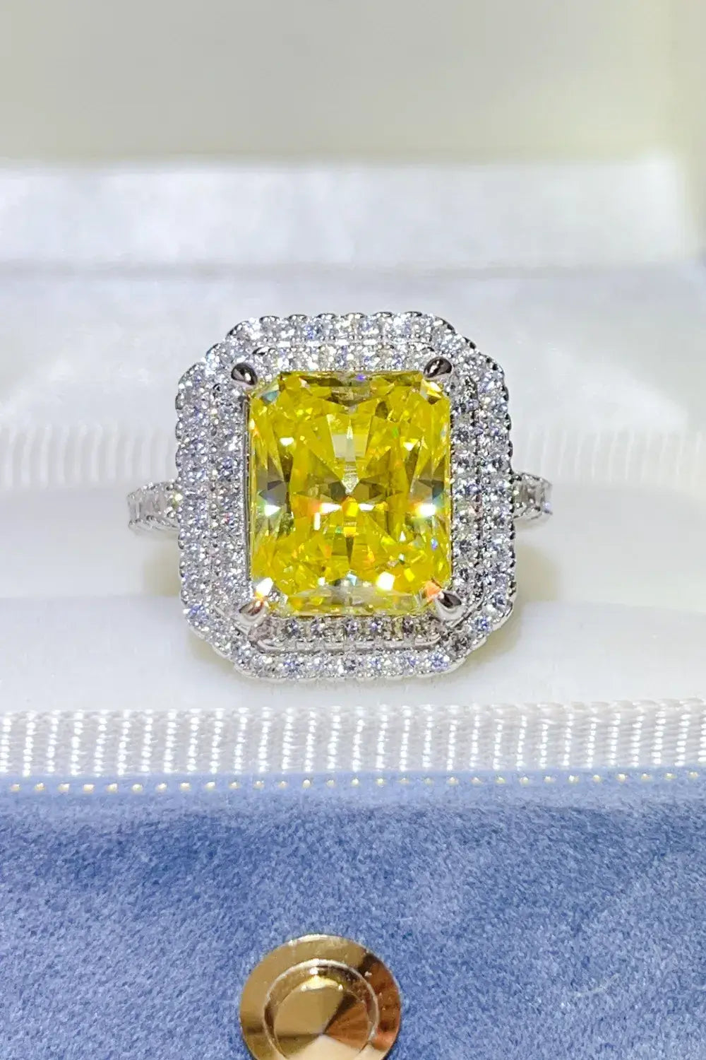 2 Carat Moissanite 925 Sterling Silver Ring - Trendsi - Flyclothing LLC