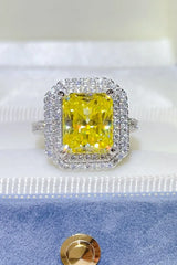 2 Carat Moissanite 925 Sterling Silver Ring - Trendsi - Flyclothing LLC