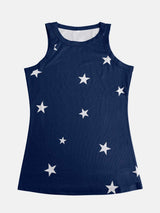 Full Size Star Round Neck Tank - Trendsi - Flyclothing LLC