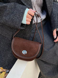 Suede Flap Crossbody Bag - Trendsi - Flyclothing LLC