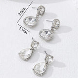 Wholesale Floral Interlinked Drop Earrings, New Niche Design Women Earrings, European American High End Light Luxury Jewelry - My Store - Flyclothing LLC