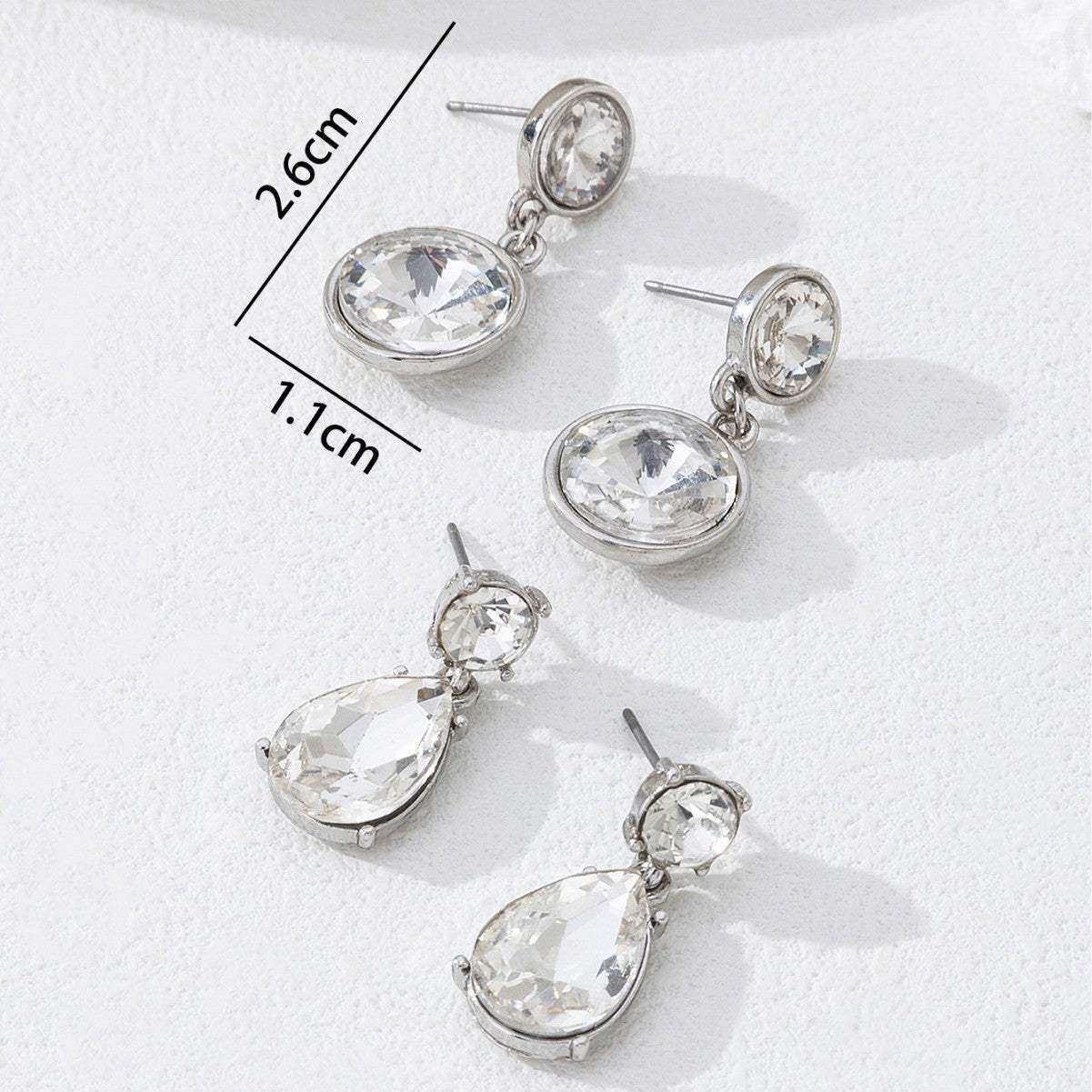 Wholesale Floral Interlinked Drop Earrings, New Niche Design Women Earrings, European American High End Light Luxury Jewelry - My Store - Flyclothing LLC