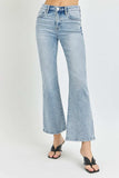RISEN Full Size High Rise Ankle Flare Jeans - Trendsi - Flyclothing LLC