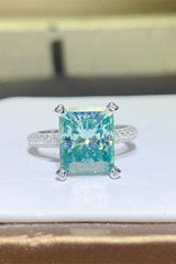 5 Carat Moissanite 925 Sterling Silver Ring - Trendsi - Flyclothing LLC
