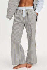 Elastic Waist Wide Leg Pants - Trendsi - Flyclothing LLC