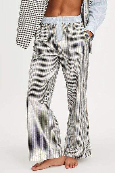 Elastic Waist Wide Leg Pants - Trendsi - Flyclothing LLC
