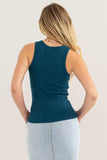 HYFVE Ribbed Round Neck Tank - Trendsi - Flyclothing LLC
