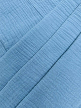 Full Size Casual Wide Leg Textured Overalls Plus Size - Trendsi - Flyclothing LLC