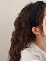Polka Dot Polyester Wide Headband - Trendsi - Flyclothing LLC