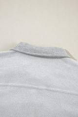 Pocketed Curved Hem Button Up Vest - Trendsi - Flyclothing LLC