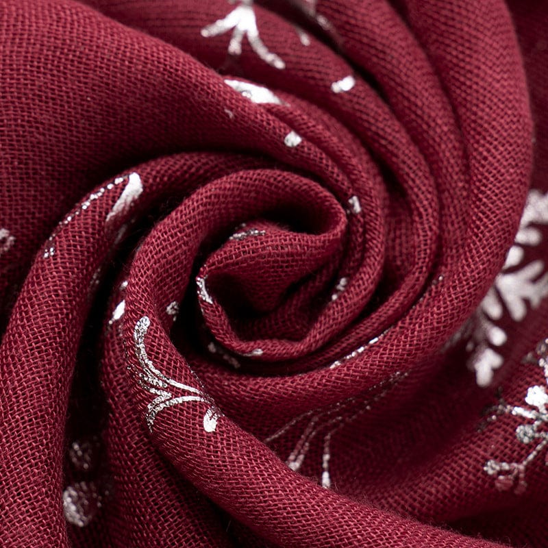 Christmas Element Polyester Scarf - Trendsi