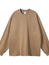 Men's Round Neck Long Sleeve T-Shirt - Trendsi - Flyclothing LLC