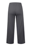 Drawstring Elastic Waist Wide Leg Pants - Trendsi - Flyclothing LLC