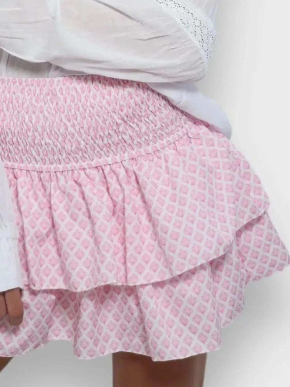 Layered Mini Skirt - Trendsi - Flyclothing LLC