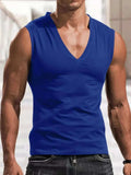 Men's Plus Size V-Neck Tank - Trendsi - Flyclothing LLC