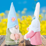 Easter Knitted Hat Faceless Doll - Trendsi