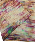 Printed Round Neck Cap Sleeve Top - Trendsi