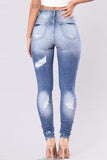 Full Size Distressed Skinny Jeans Plus Size - Trendsi