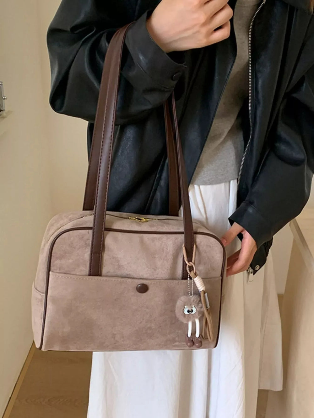 Vintage Handbag with Charm - Trendsi - Flyclothing LLC