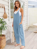 V-Neck Spaghetti Strap Jumpsuit - Trendsi - Flyclothing LLC