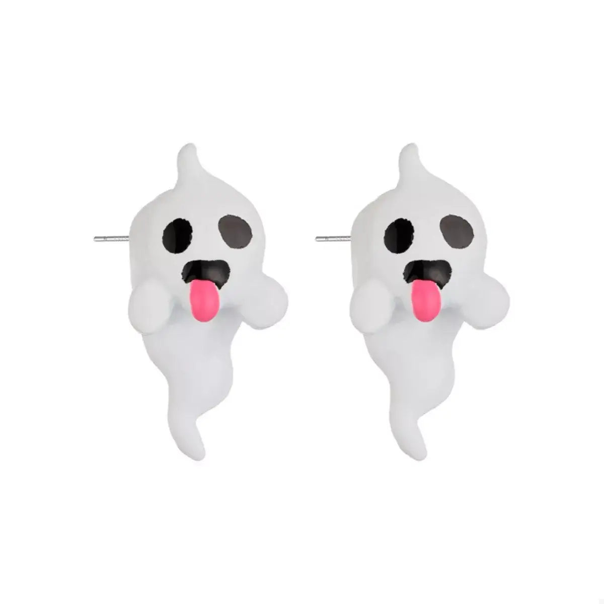Halloween Ghost and Pumpkin Dangle Earrings - Trendsi - Flyclothing LLC
