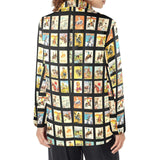 Baha Ranch Vintage Cowboy Collage Women's Western Blazer