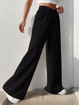 Wide Leg High Waist Pants - Trendsi - Flyclothing LLC