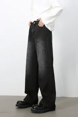 Men's Loose Fit Jeans with Pockets - Trendsi - Flyclothing LLC