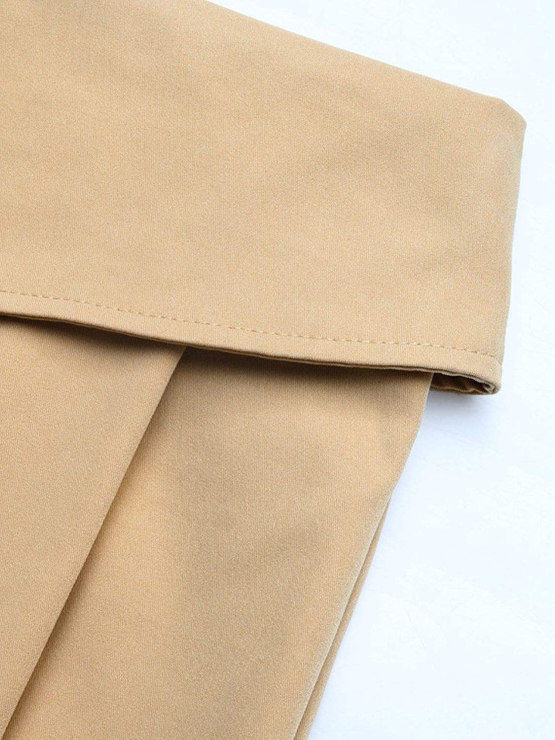 Perfee Pleated High Rise Shorts - Trendsi - Flyclothing LLC