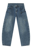 Mid Rise Waist Jeans with Pockets - Trendsi - Flyclothing LLC