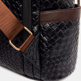PU Leather Backpack Bag - Trendsi