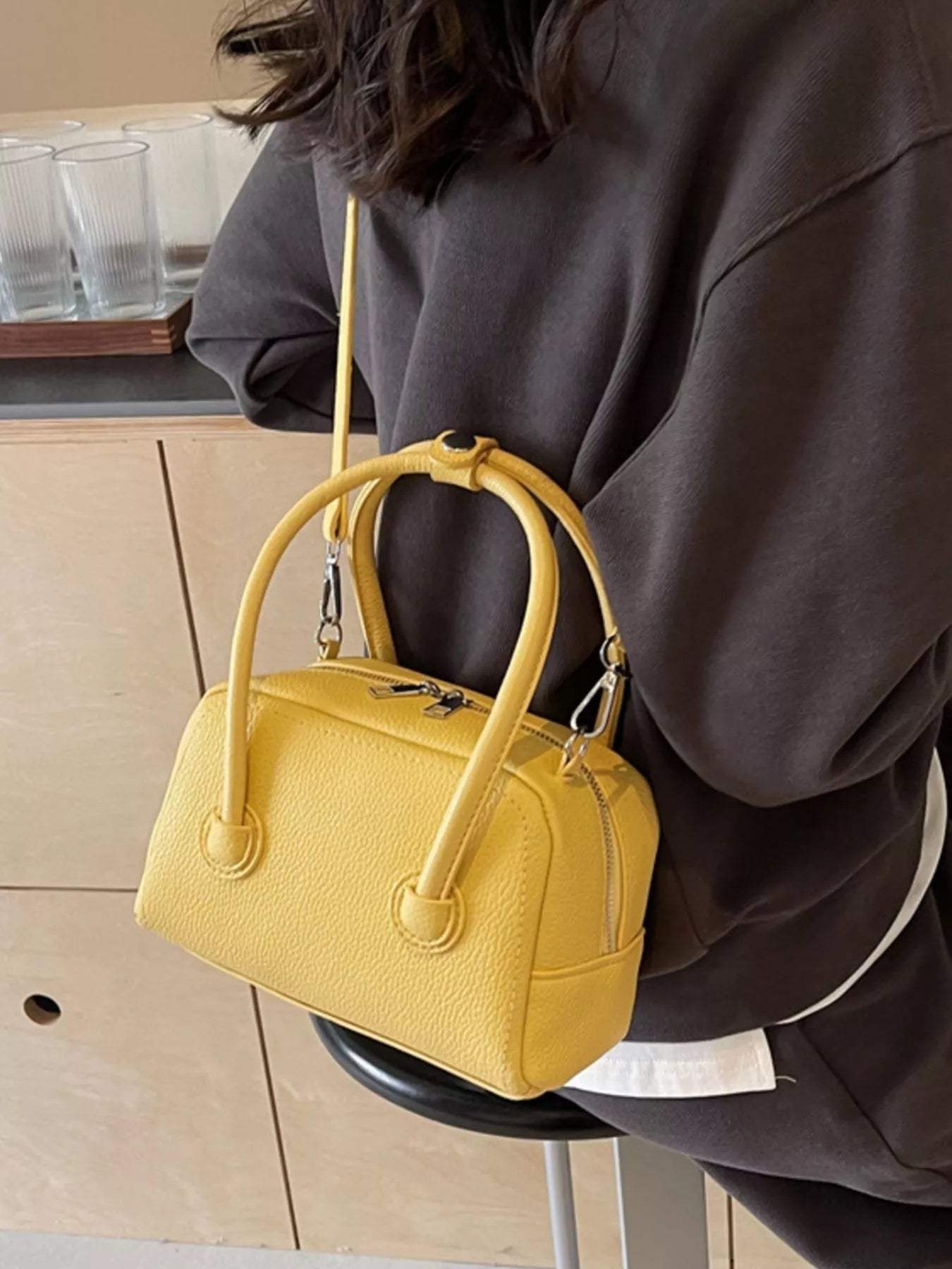 PU Leather Crossbody Bag - Trendsi - Flyclothing LLC