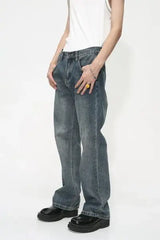 Mid Rise Jeans with Pockets - Trendsi - Flyclothing LLC