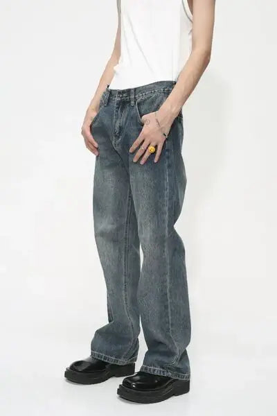 Mid Rise Jeans with Pockets - Trendsi - Flyclothing LLC