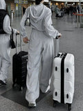 Zip Up Hoodie and Pocketed Pants Set - Trendsi