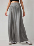 High Waist Wide Leg Pants - Trendsi - Flyclothing LLC