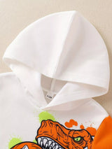 Children's Dinosaur Hoodie & Pants Set - Trendsi - Flyclothing LLC