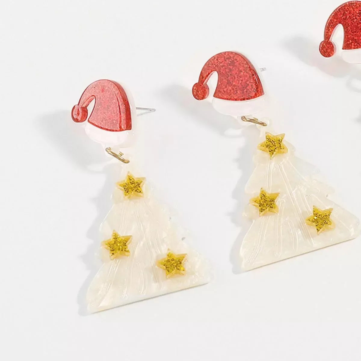 Christmas Tree Dangle Earrings - Trendsi - Flyclothing LLC