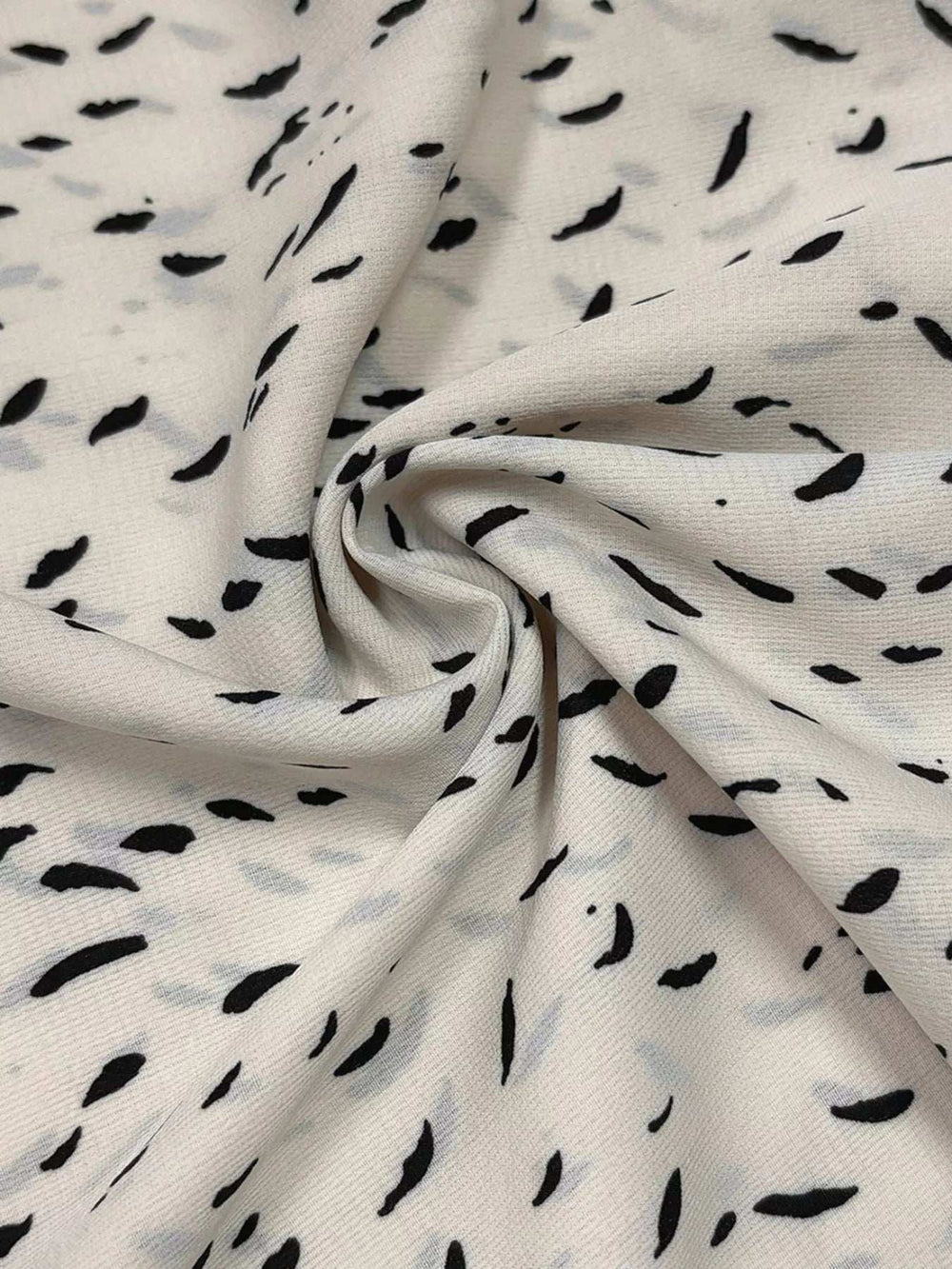 Ruffled Printed Tie Neck Long Sleeve Blouse - Trendsi - Flyclothing LLC