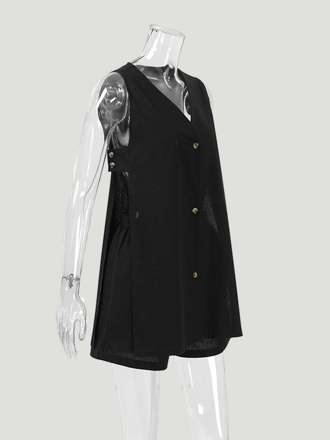 Full Size Button Up Top and Shorts Set - Trendsi - Flyclothing LLC